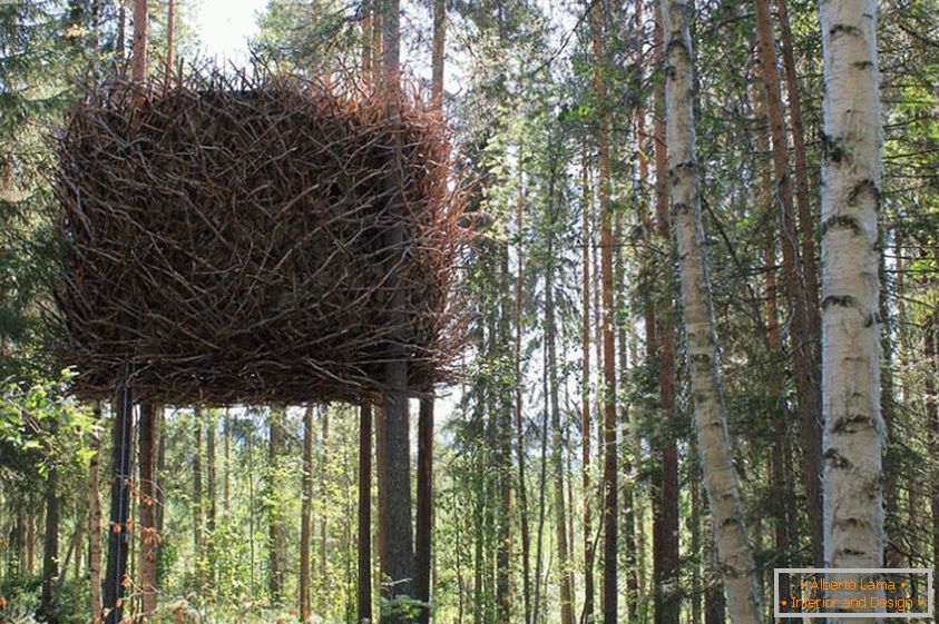 La maison des nids d’oiseaux (Швеция)