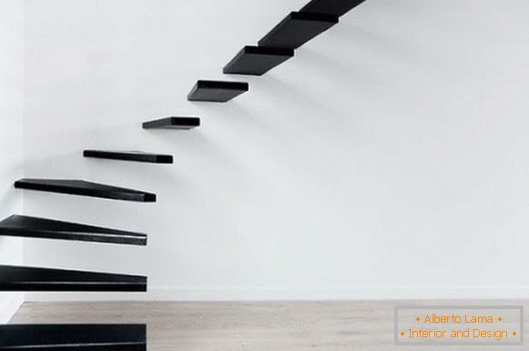 Escalier minimaliste-Ecole