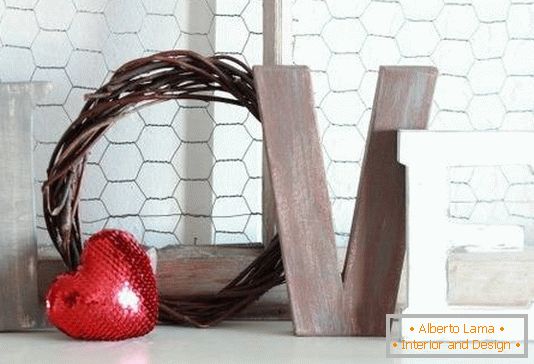 Décor pour la Saint Valentin