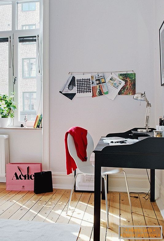 Etude d'un petit appartement en Suède