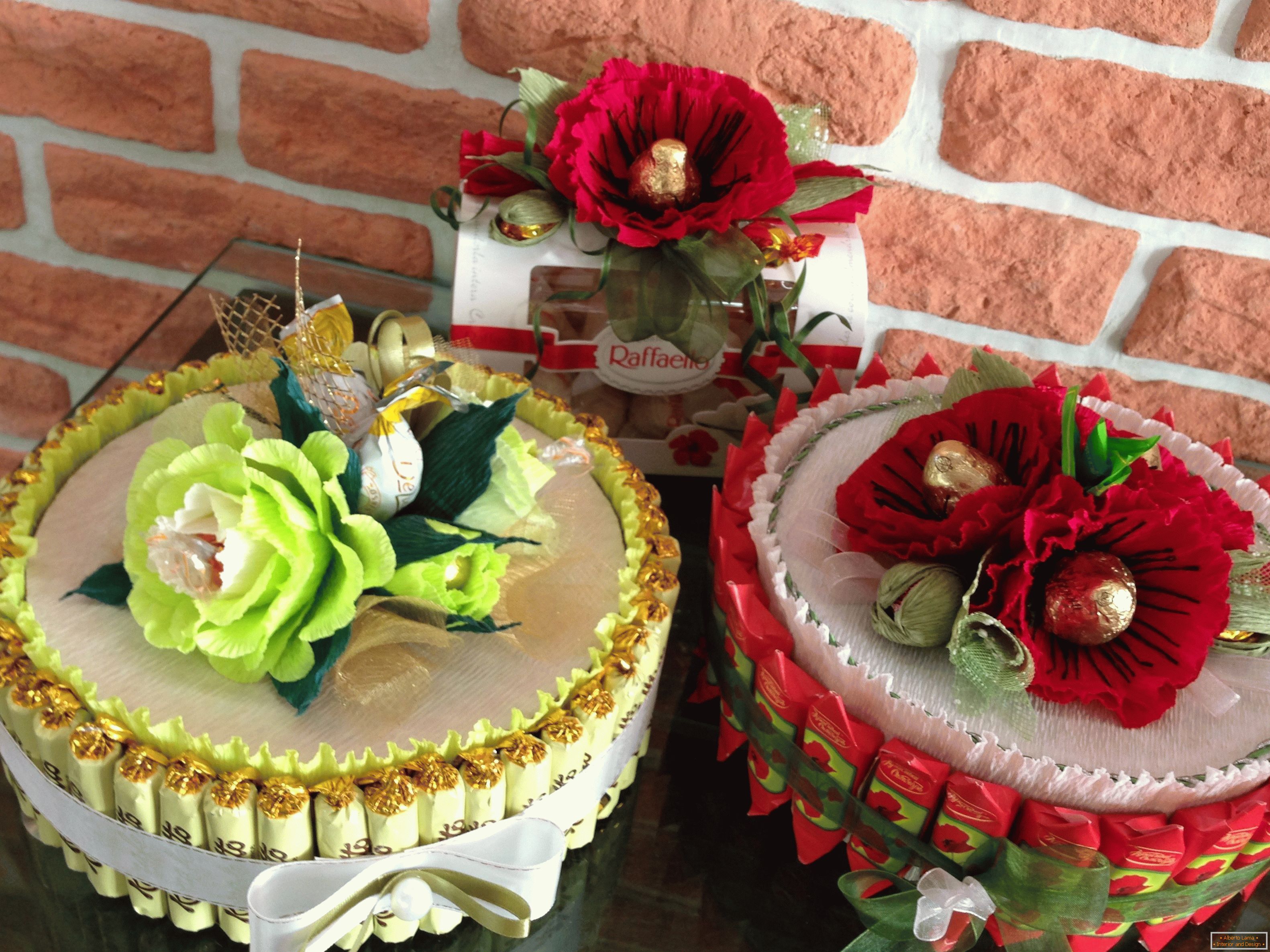 Faire des gâteaux avec des fleurs