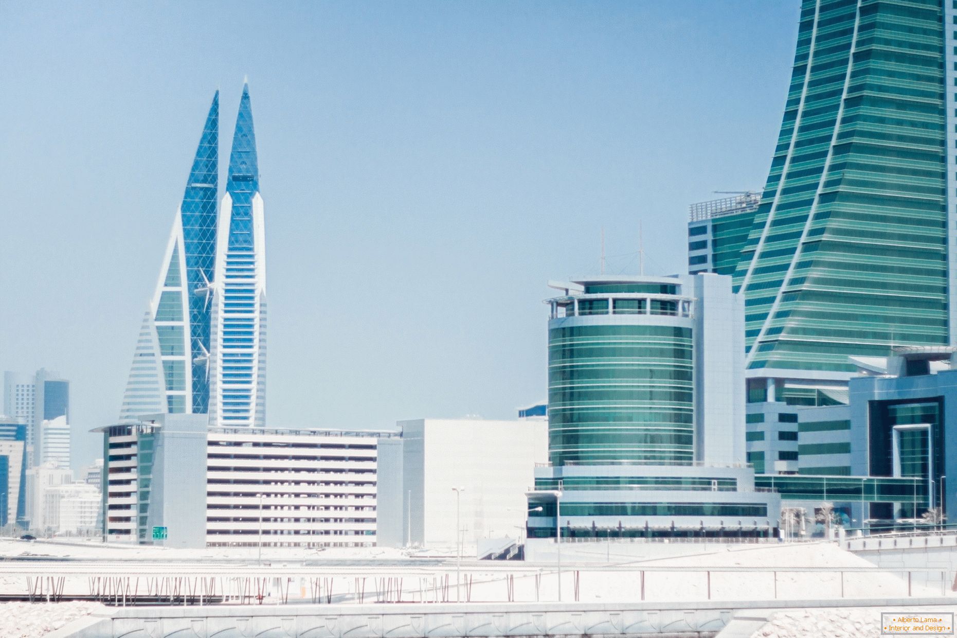 Architecture moderne de Bahreïn