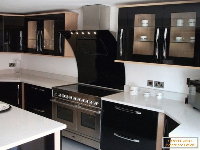 noir-moderne-armoire de cuisine-tire-dans-luxe-armoire-de-cuisine-pull-2016-top-10-armoire de cuisine-tire-pour-2016