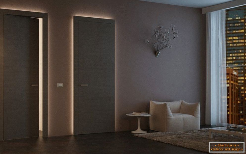 Une chambre dans le style du minimalisme