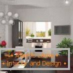 Beau design de cuisine