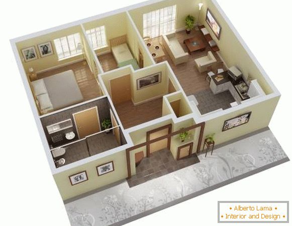 Projets 3D de maisons privées