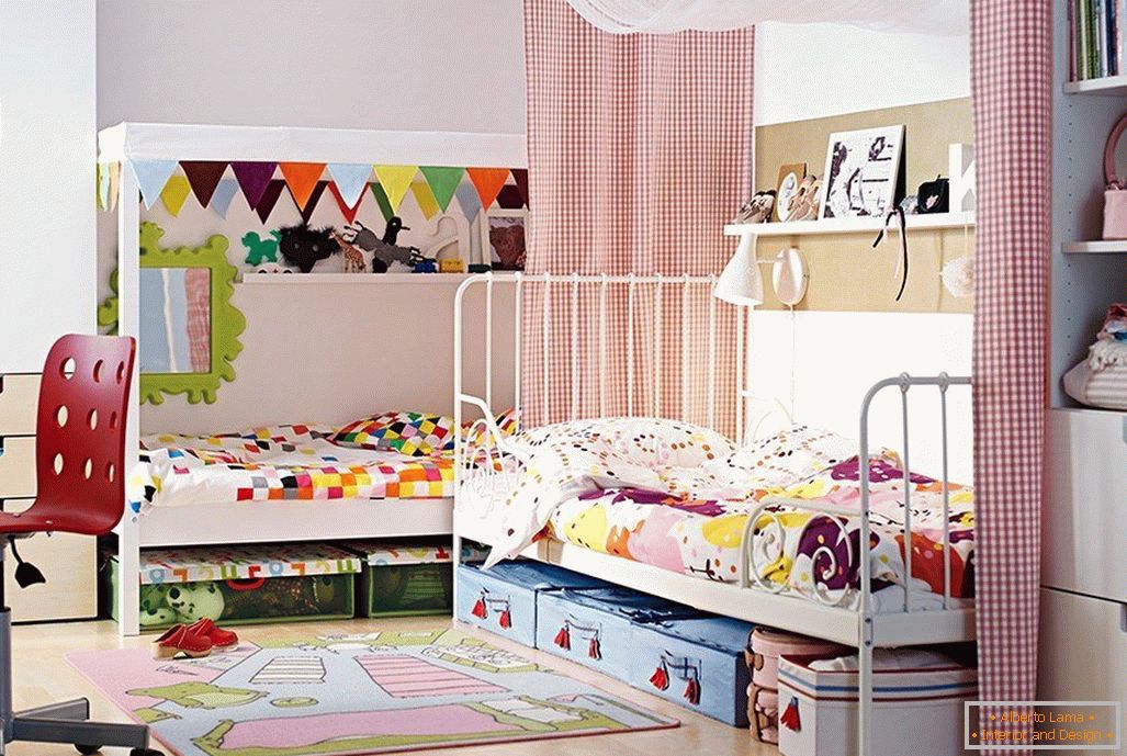 Conception d'une chambre d'enfants