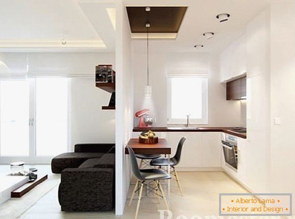 Cuisine simple et confortable 6 m²