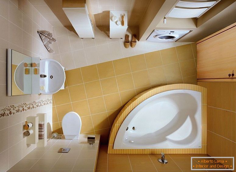L'aménagement d'une petite salle de bain à Khrouchtchev