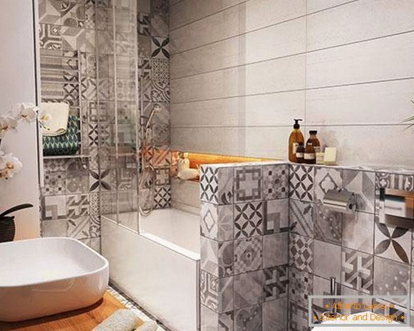 Appartement design 40 m² - Photo salle de bain