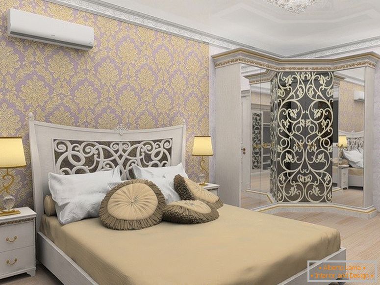 Décor de chambre luxueux