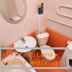 Design de salle de bain lumineux