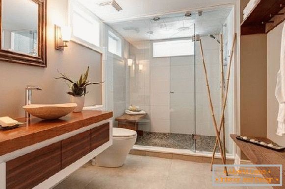 design des salles de bain, combiné avec une photo de toilette, photo 37