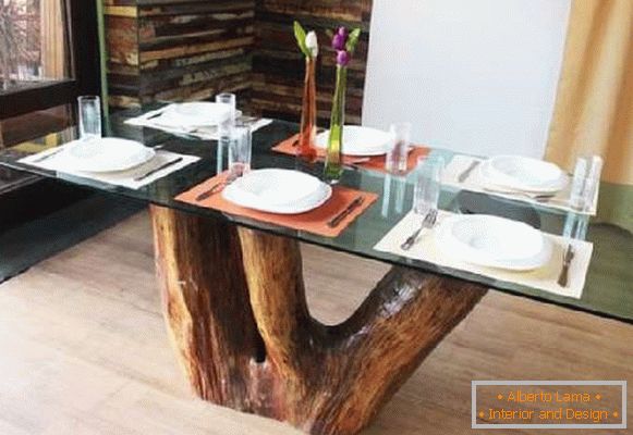 tables en verre design pour la cuisine, photo 11