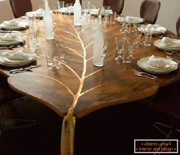 Tables design en bois, photo 3