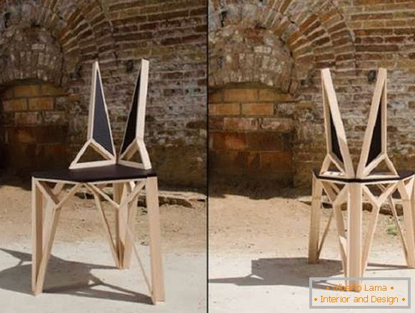 chaises design en bois, photo 34