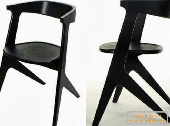 chaises design en bois, photo 35