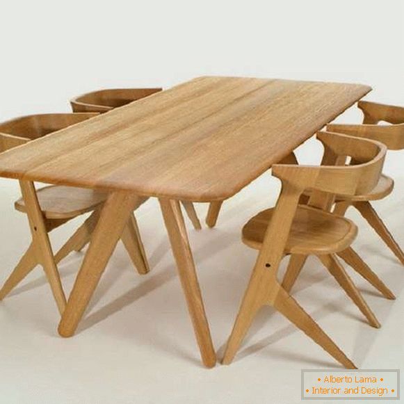 chaises design en bois, photo 36