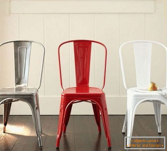 chaises en métal design, photo 42