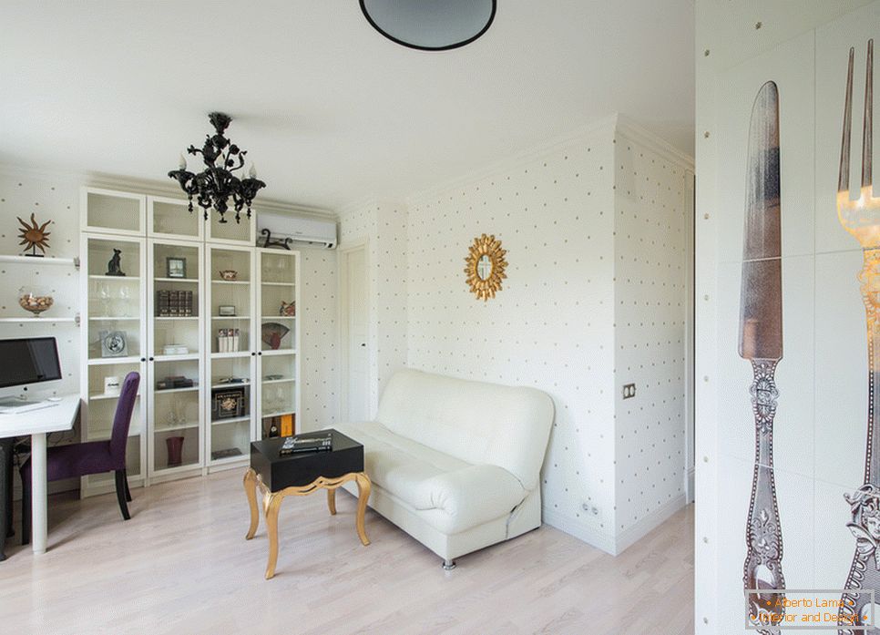 Salon des appartements de luxe de Maria Dadiani