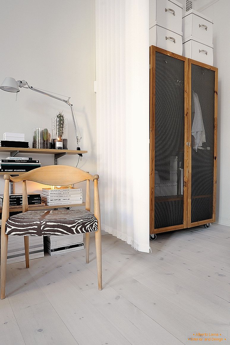 Salon de petits appartements de luxe en Suède