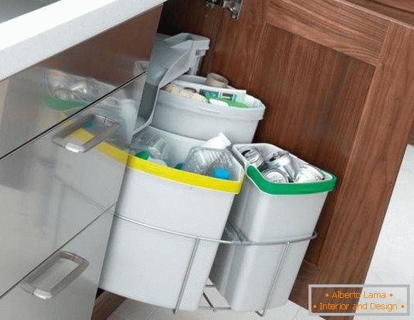 Comment placer une poubelle dans la cuisine
