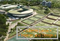 Plan général de Wimbledon de l'architecte Grimshaw