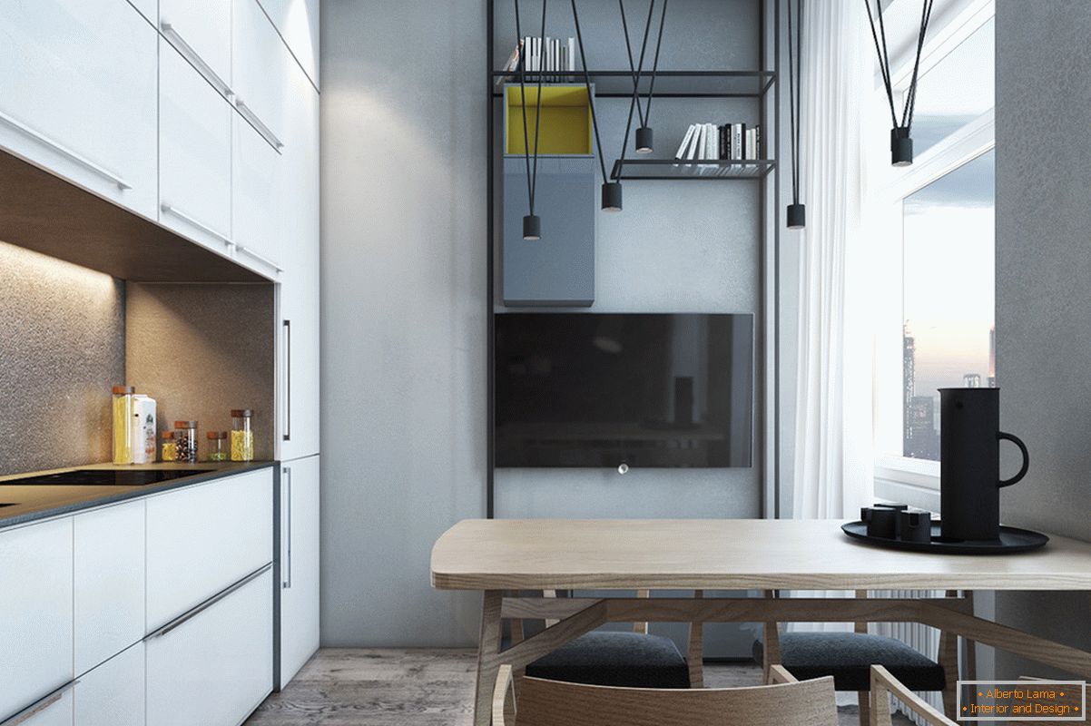 Design pour un petit appartement de style scandinave - фото 2