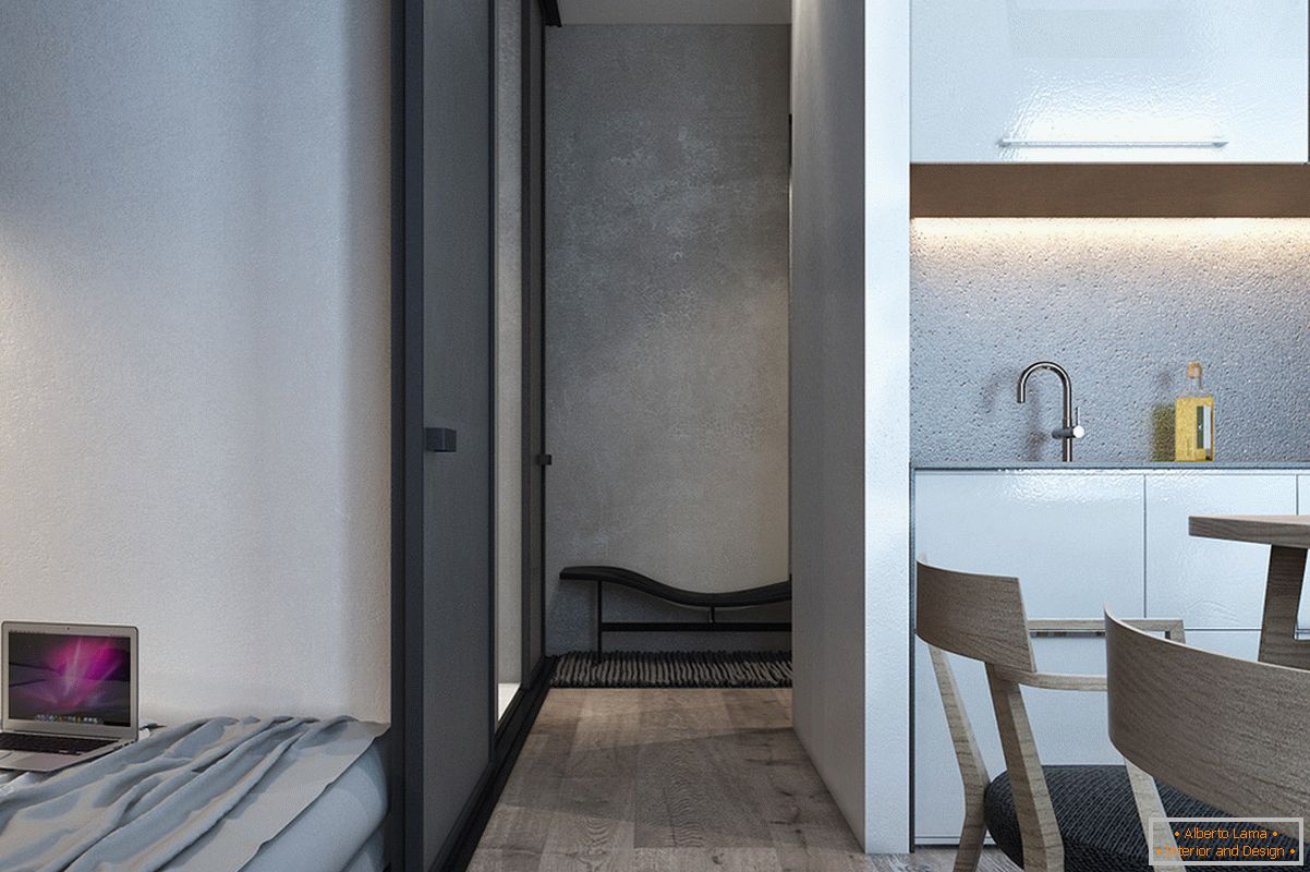 Design pour un petit appartement de style scandinave - фото 4