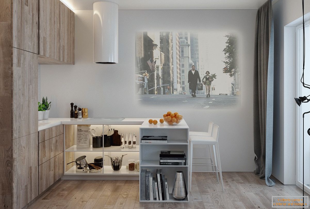 Design pour un petit appartement aux couleurs pastel - фото 7