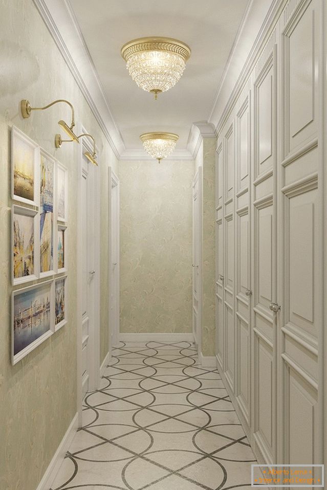 Design d'intérieur du couloir