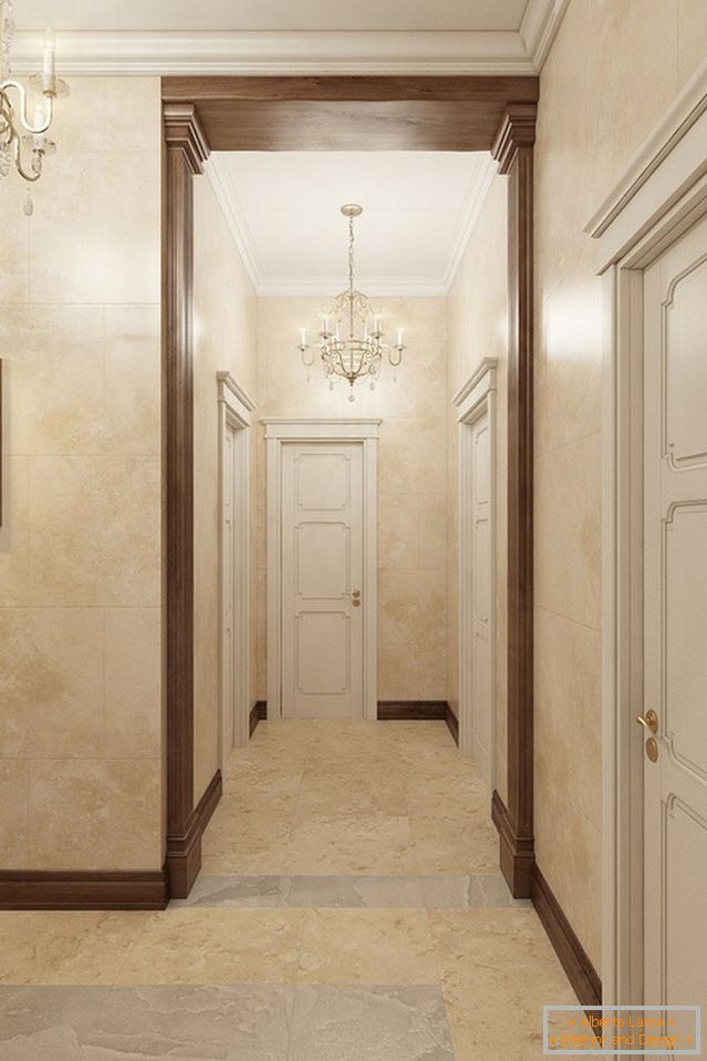 Design d'intérieur du couloir