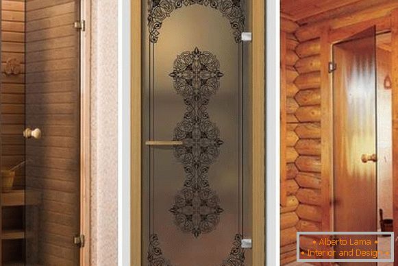 Porte pour verre de sauna - choisissez le design et la qualité