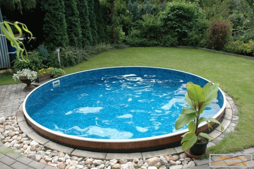 Piscine au chalet