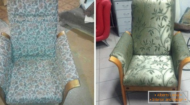 Remonter les meubles rembourrés avant et après, photo 16