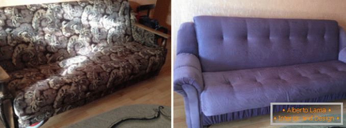 Retirer les meubles rembourrés avant et après, photo 19