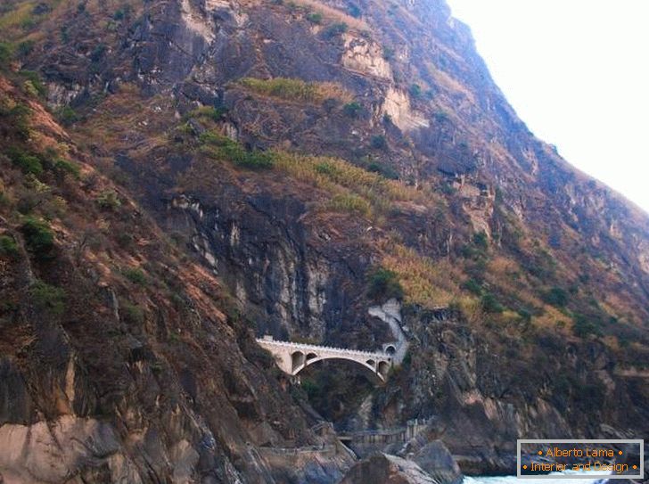 Vue de la gorge du Leaping (Lijiang)