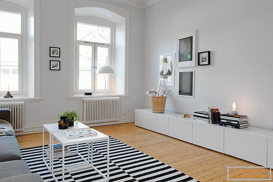Intérieur d'un appartement à Stockholm