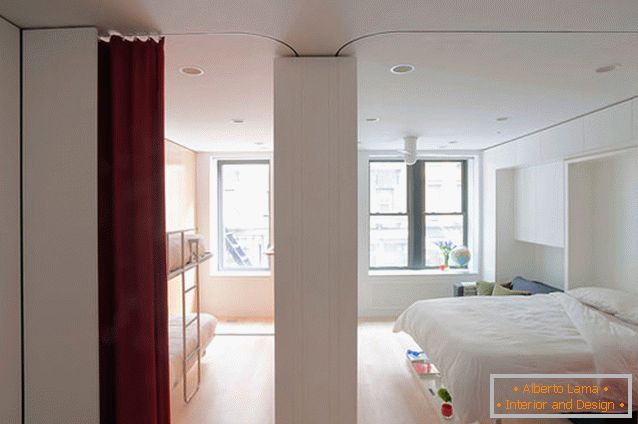 Transformateur d'appartement multifonctionnel pour enfants et chambres à coucher à New York