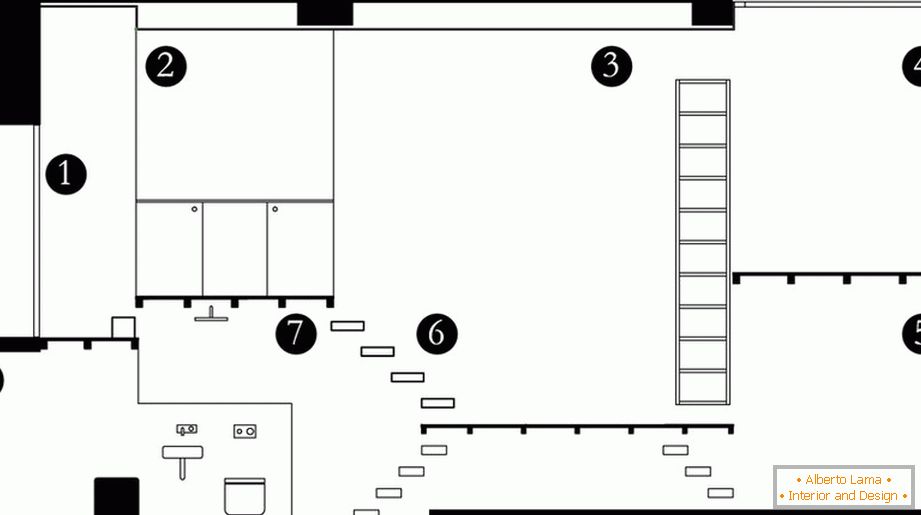 L'aménagement d'un appartement à deux niveaux