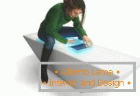 NunoErin: un mobilier interactif qui réagit au toucher