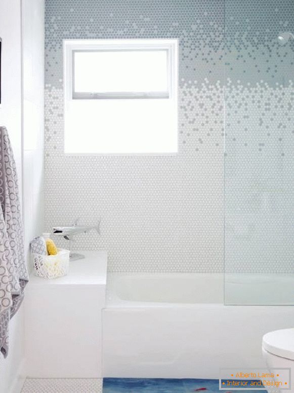 Design créatif de carreaux de salle de bain
