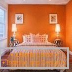 La chambre в оранжевых тонах