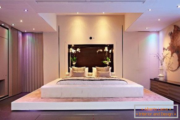 Design de chambre à coucher moderne