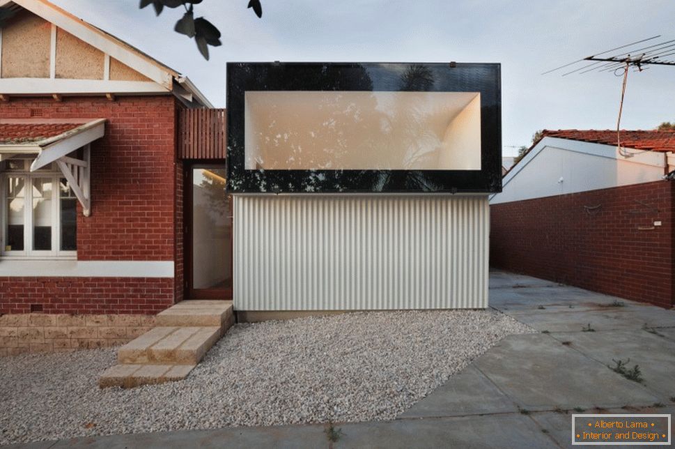 Une extension compacte d'une maison de briques de David Barr Architect