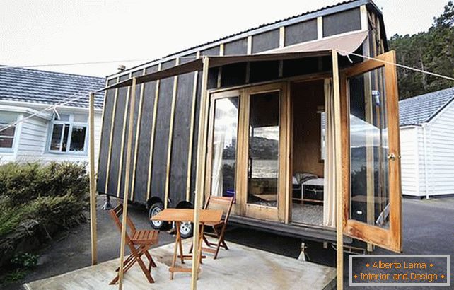 Le projet d'une toute petite maison en Nouvelle-Zélande