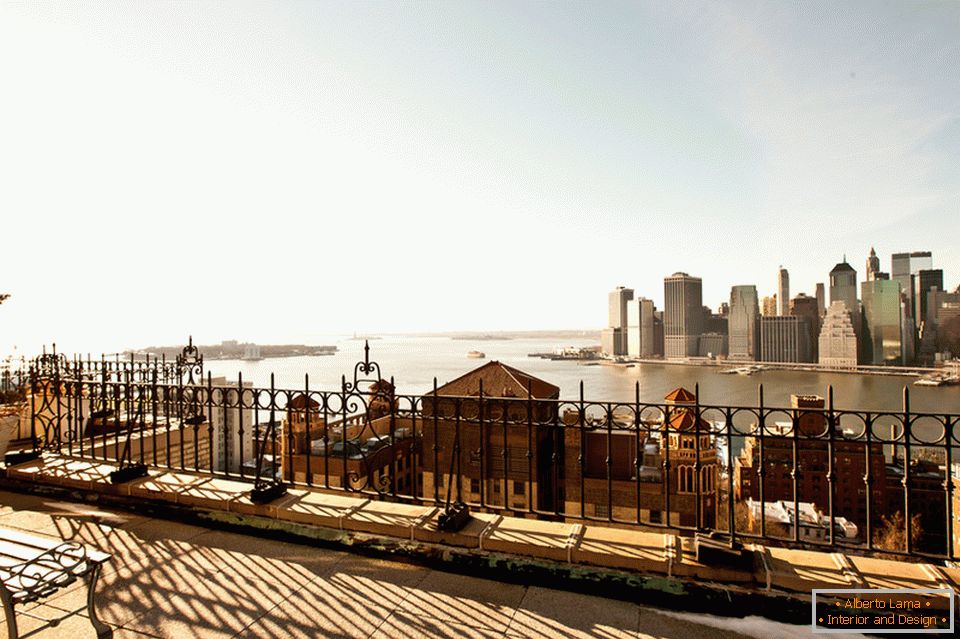Appartements en terrasse avec vue sur Brooklyn