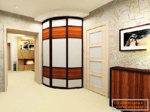 armoire moderne dans le couloir, photo 30