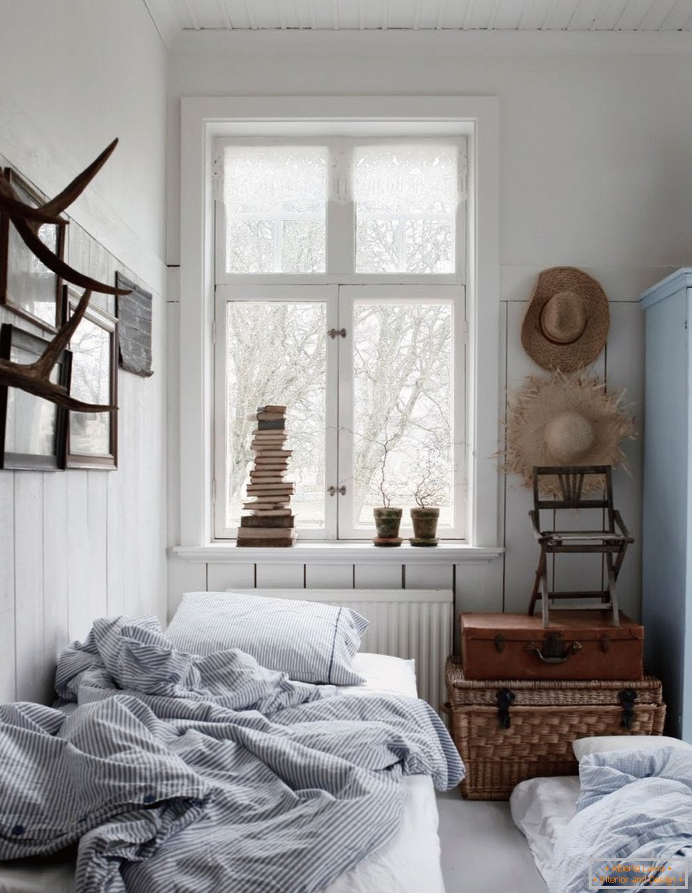 Style scandinave à l'intérieur de la chambre, ses caractéristiques et ses caractéristiques