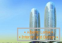 Structure de protection solaire pour les gratte-ciel d'Aedas